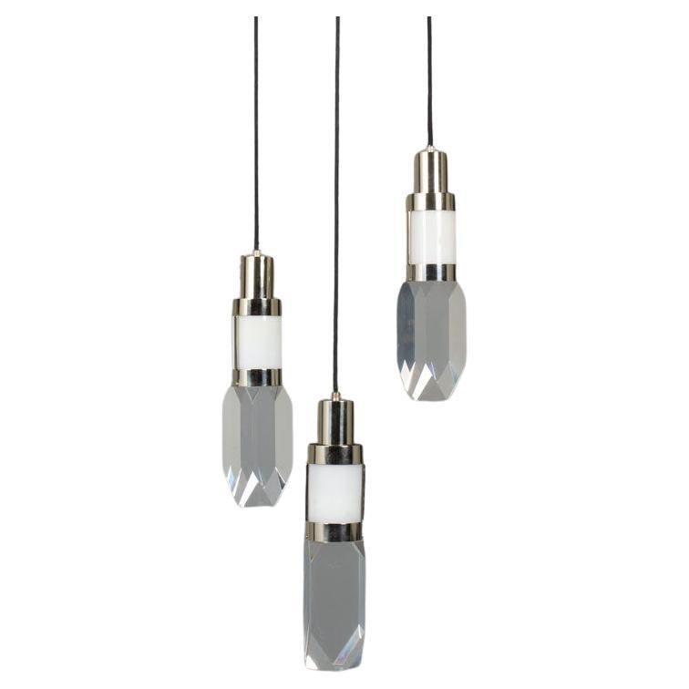 Pendant light by Gaetano Missaglia 1970