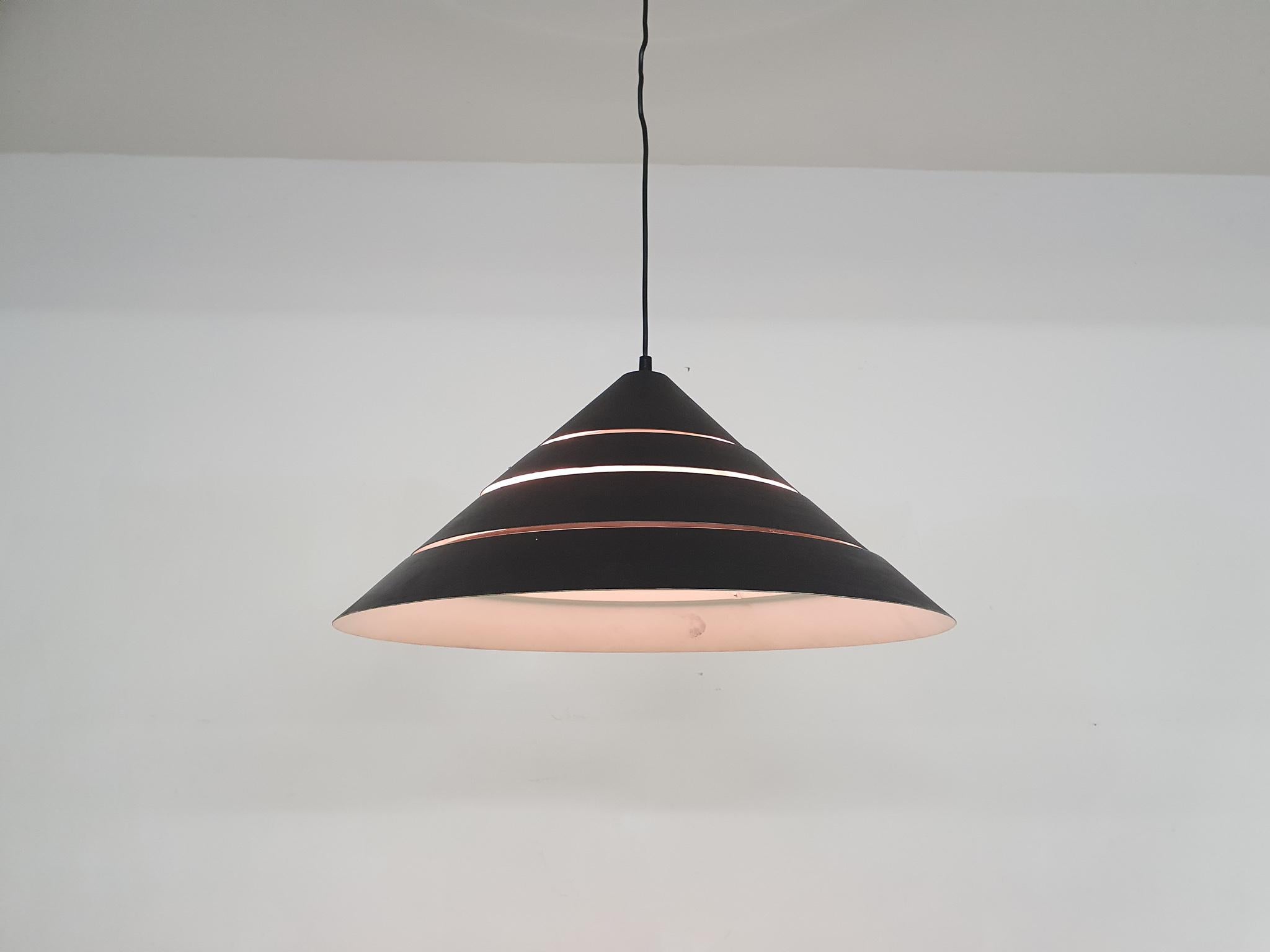 Scandinavian Modern Pendant Light by Hans Agne Jakobsson for Ab, Markaryd, Sweden, 1980's For Sale