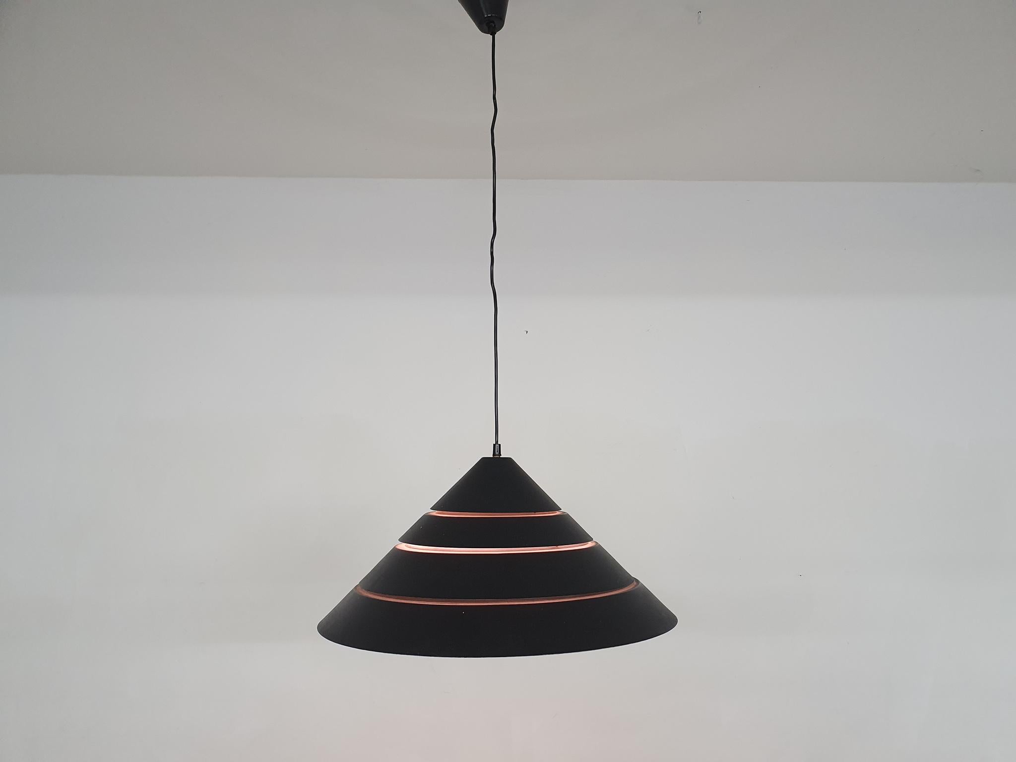 Swedish Pendant Light by Hans Agne Jakobsson for Ab, Markaryd, Sweden, 1980's For Sale