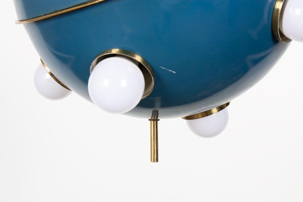 Pendant light by Oscar Torlasco for Lumi, model 551, 1958 For Sale 2
