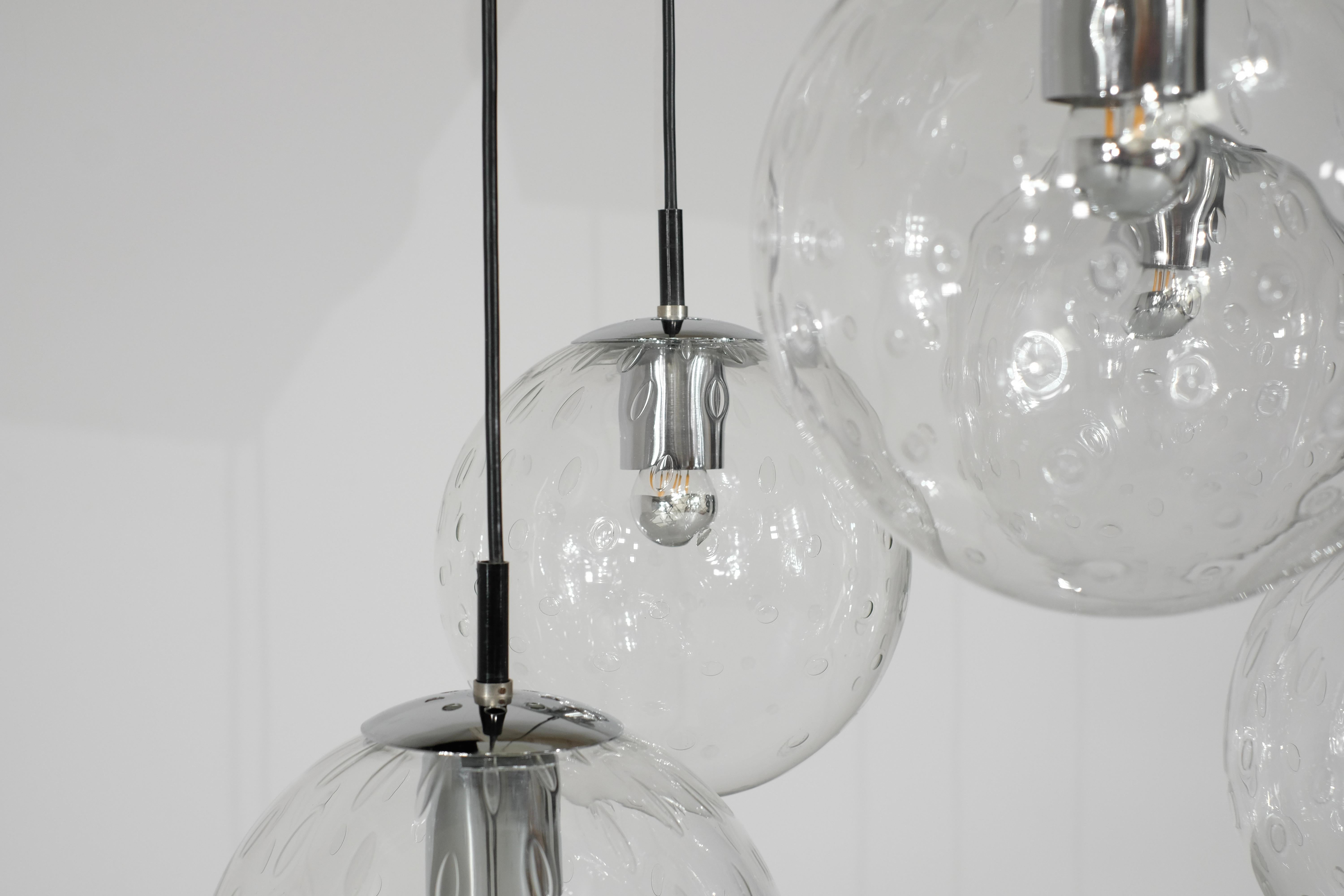 Lampada a sospensione di RAAK Amsterdam, Paesi Bassi 1968. in vendita 4