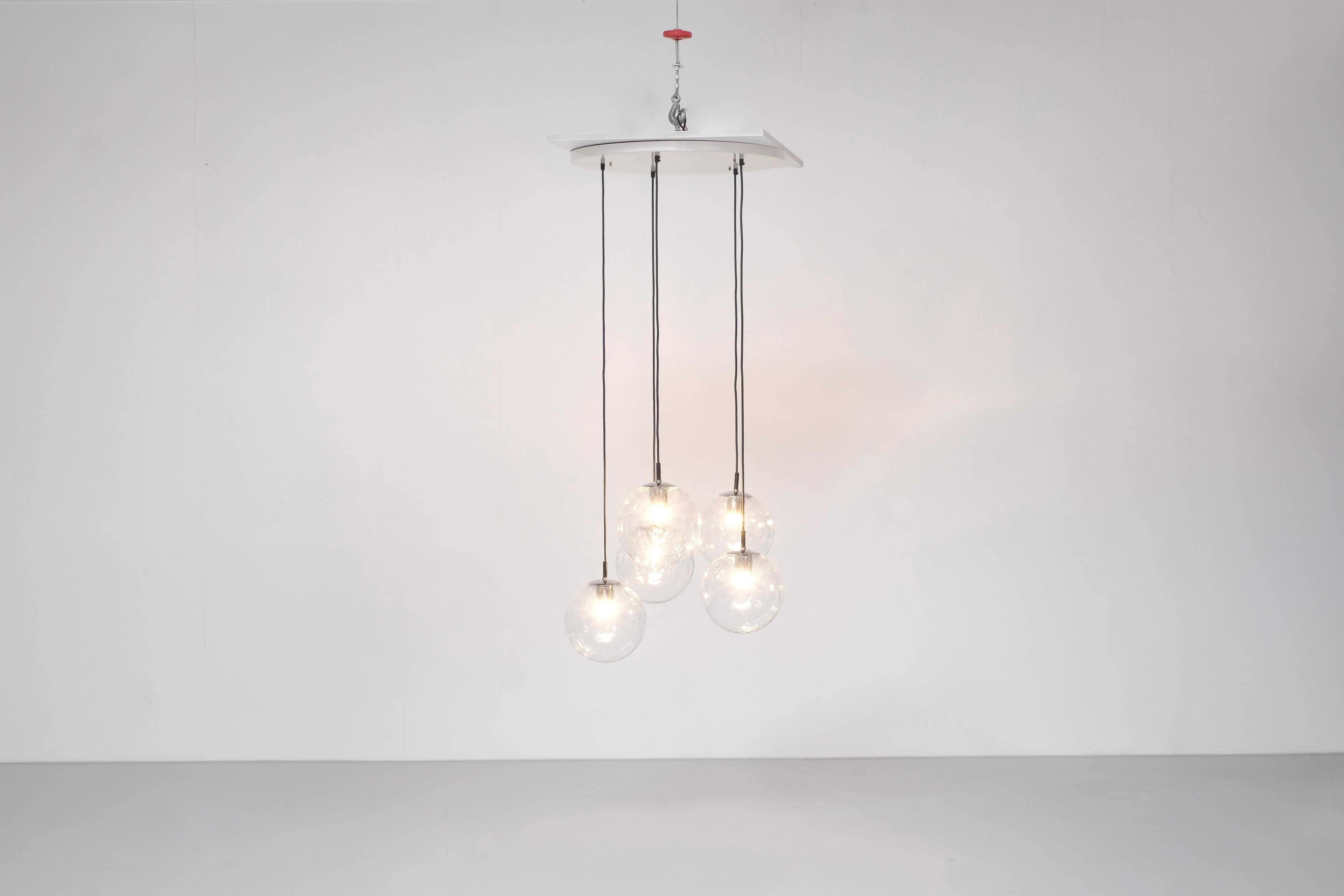 Lampada a sospensione di RAAK Amsterdam, Paesi Bassi 1968. In condizioni buone in vendita a Lot/Drogenbos, BE