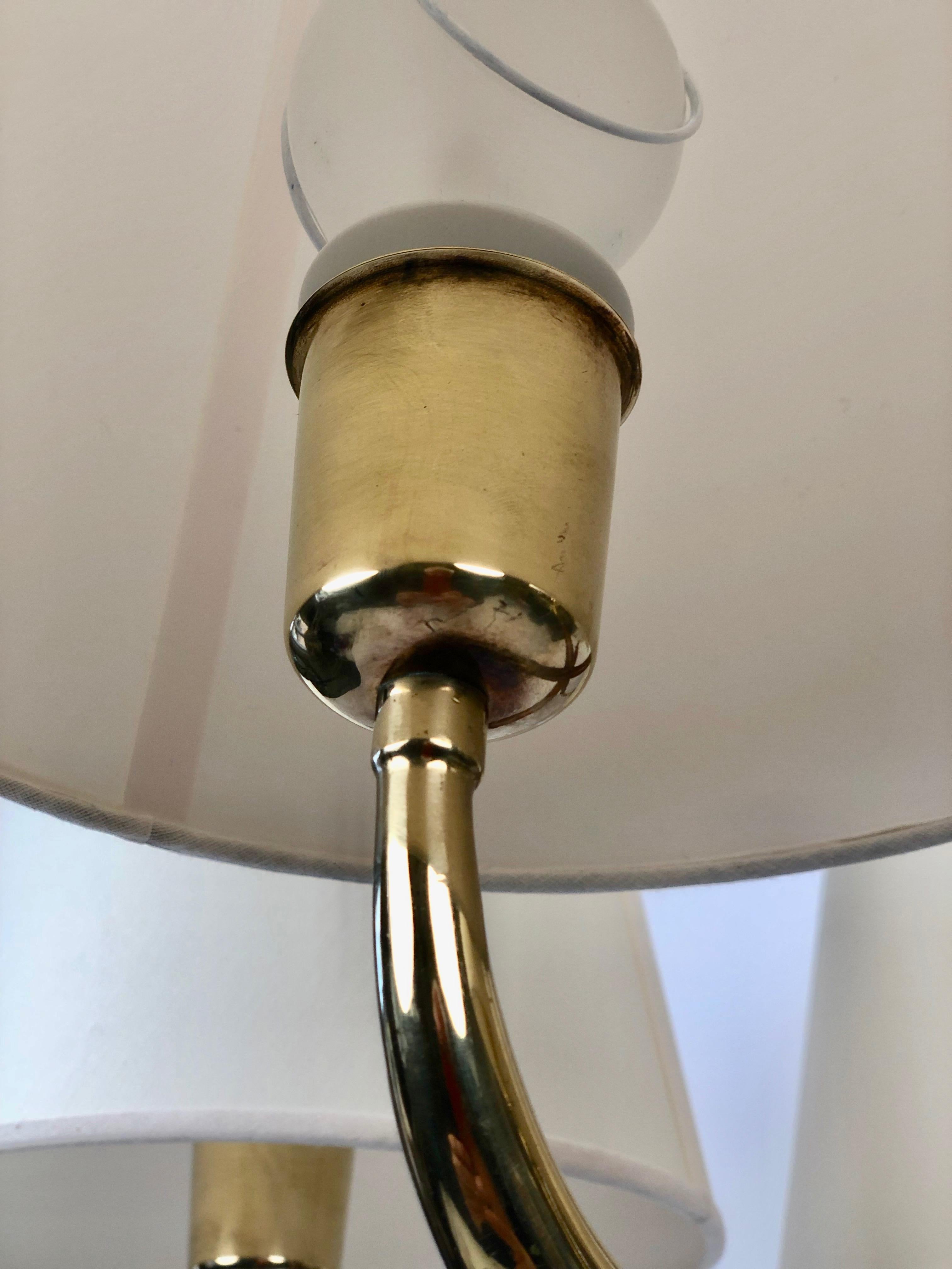 Pendant Light from Josef Frank, 1930's in Brass and Walnut  For Sale 2