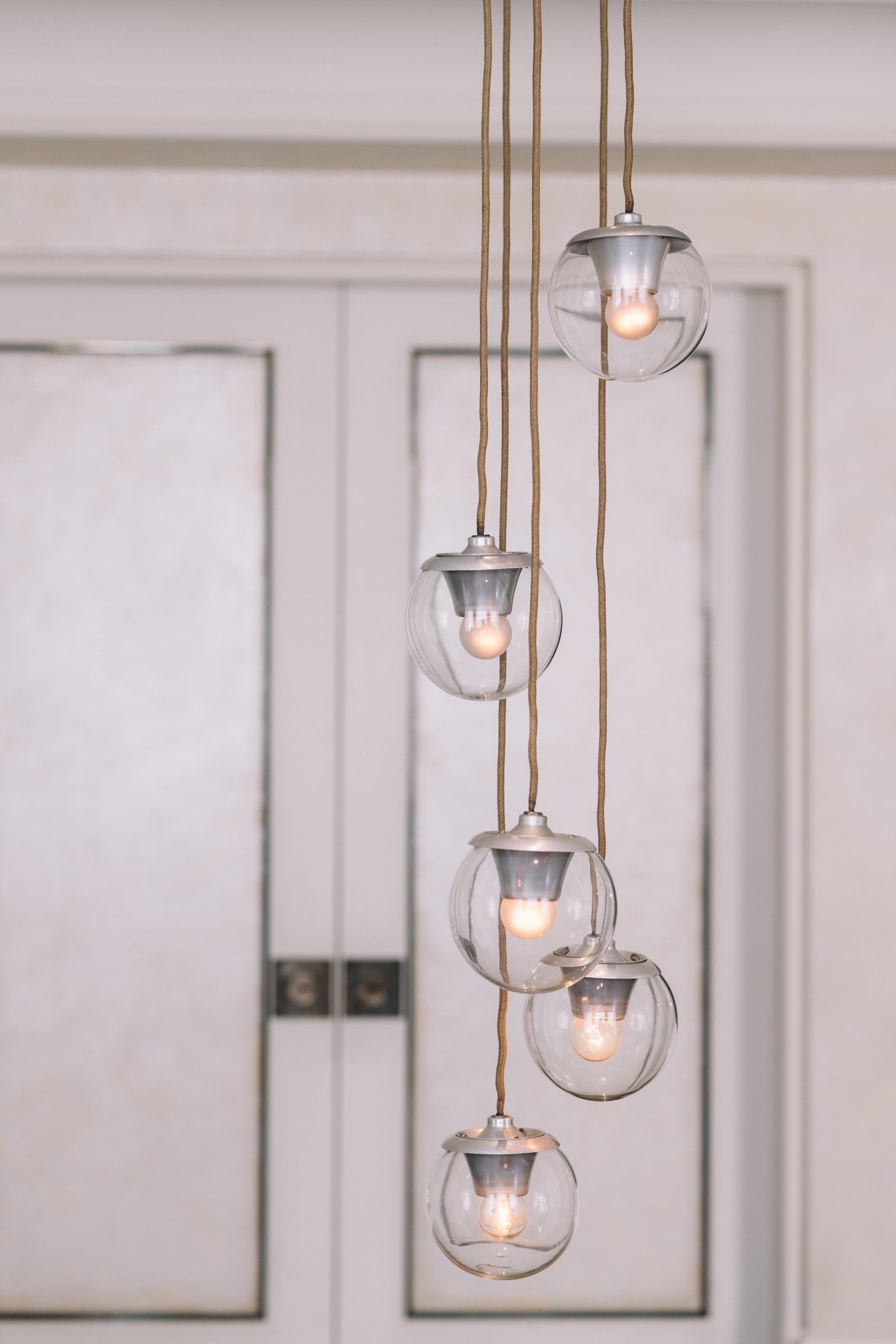 Pendant Light Model 2095, Gino Sarfatti, 1958 siglo XX en venta