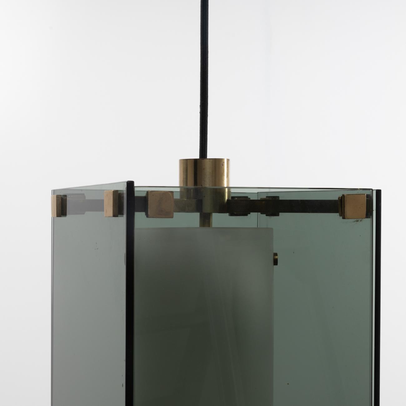 Mid-Century Modern Pendant Light, Model 2211, Max Ingrand, Fontana Arte 'Italy'