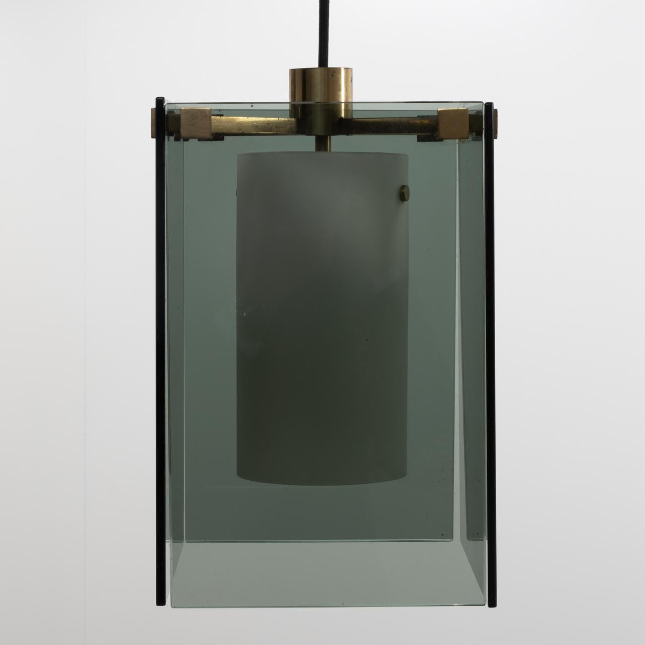 Mid-20th Century Pendant Light, Model 2211, Max Ingrand, Fontana Arte 'Italy'
