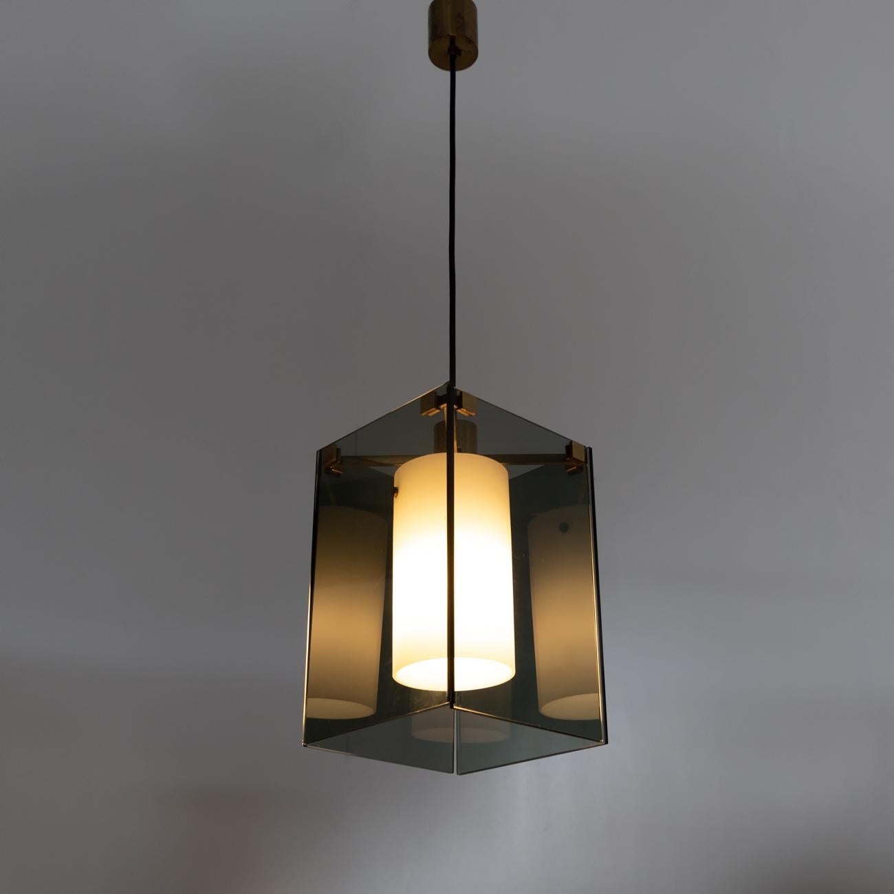 Pendant Light, Model 2211, Max Ingrand, Fontana Arte 'Italy' 1