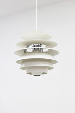 Pendant Light "Ph Snowball" Designed by Poul Henningsen, Louis Poulsen, Denmark