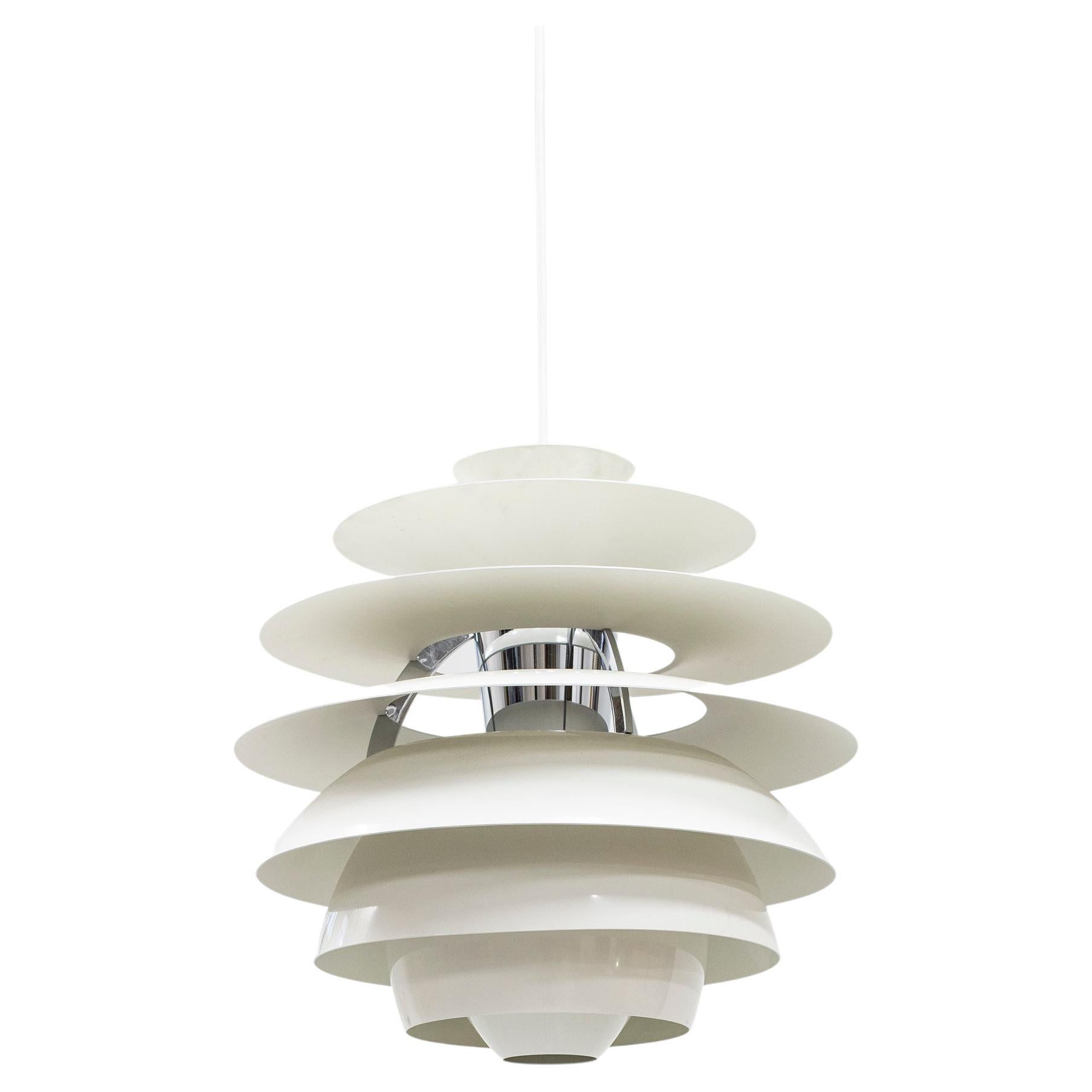 Pendant Light "Ph Snowball" Designed by Poul Henningsen, Louis Poulsen, Denmark For Sale