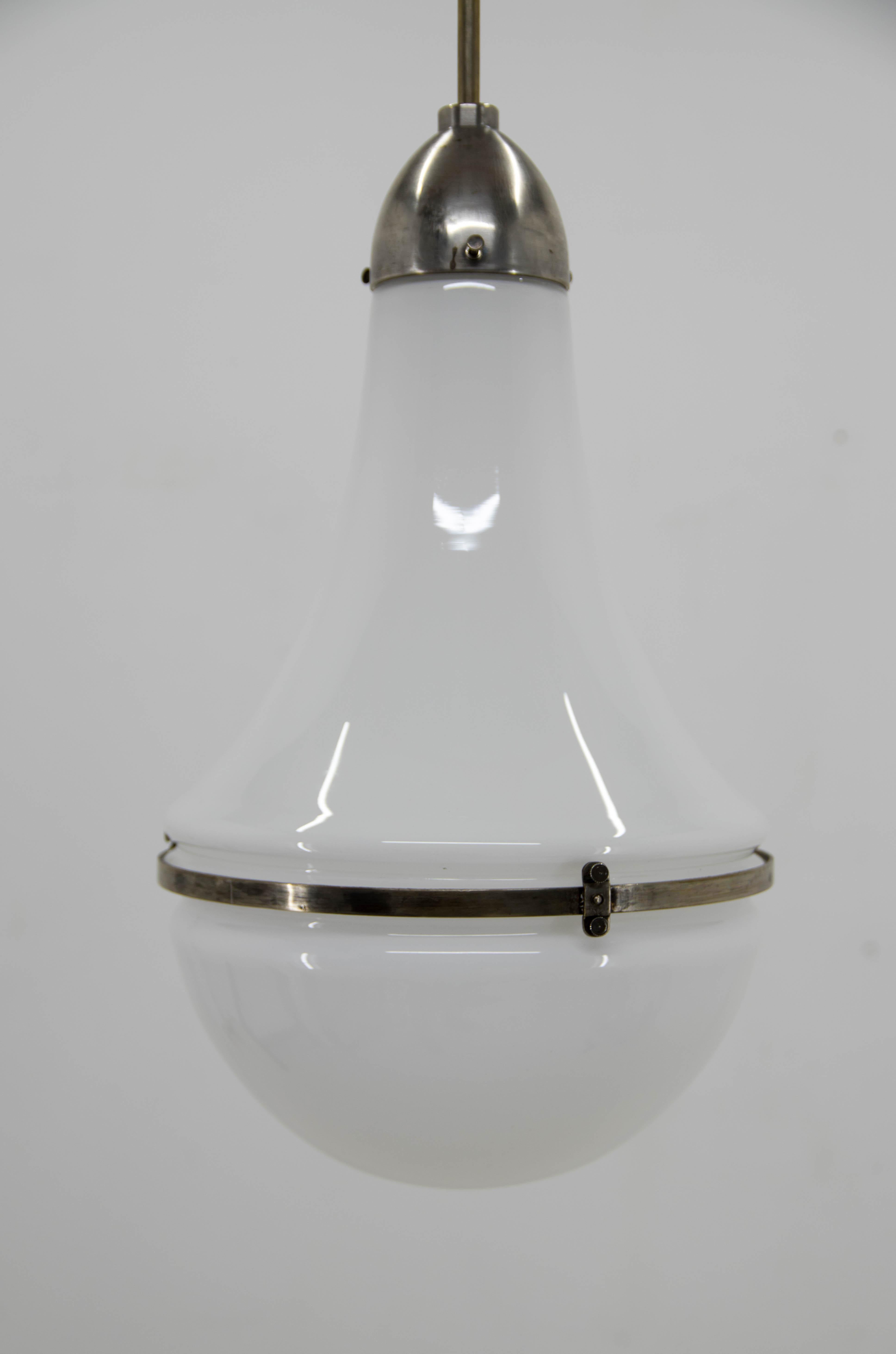 Lampe à suspension à hauteur réglable de Peter Behrens, années 1910 en vente 5