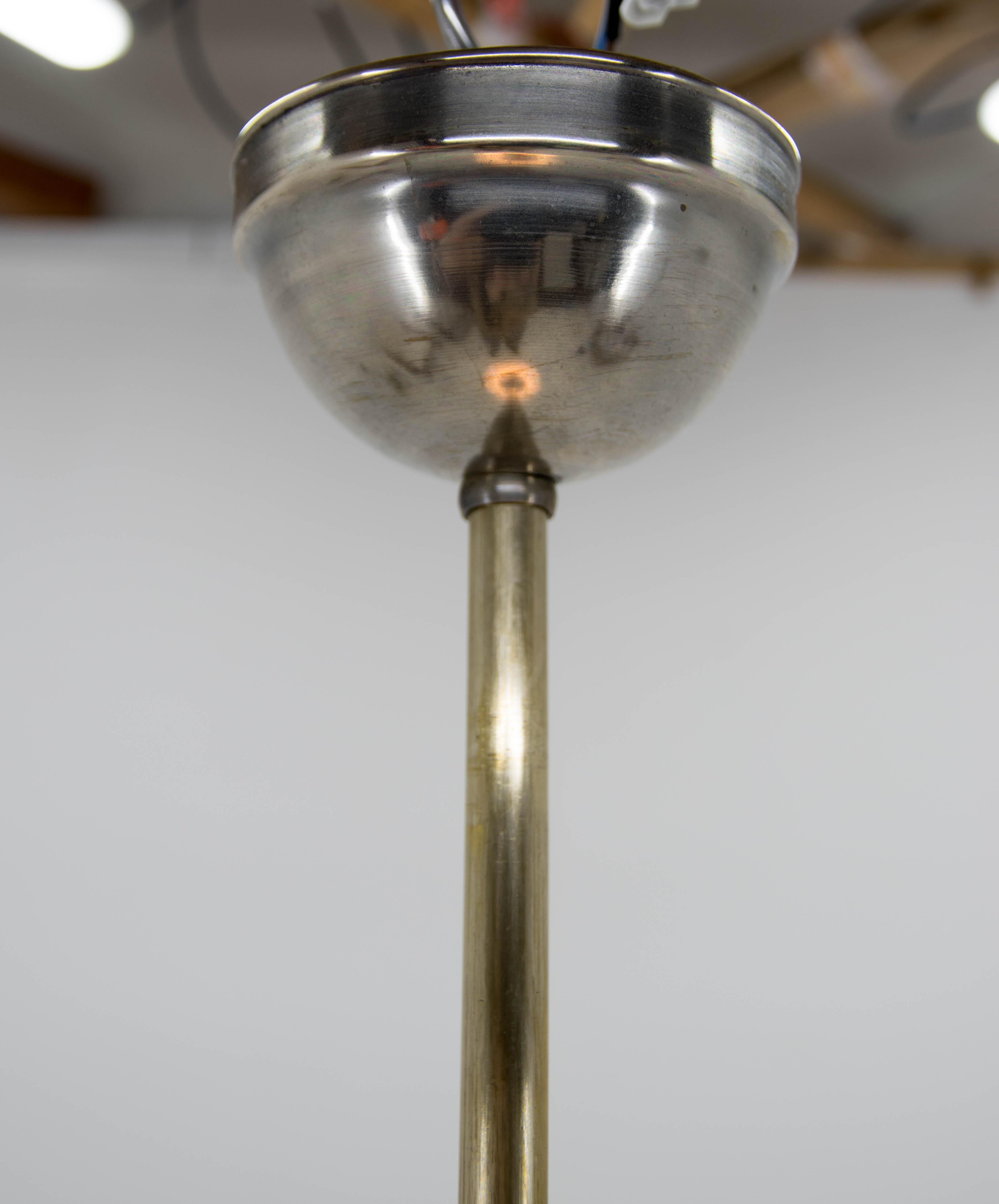 Early 20th Century Pendant Light with Adjustable Height by Peter Behrens, 1910s For Sale