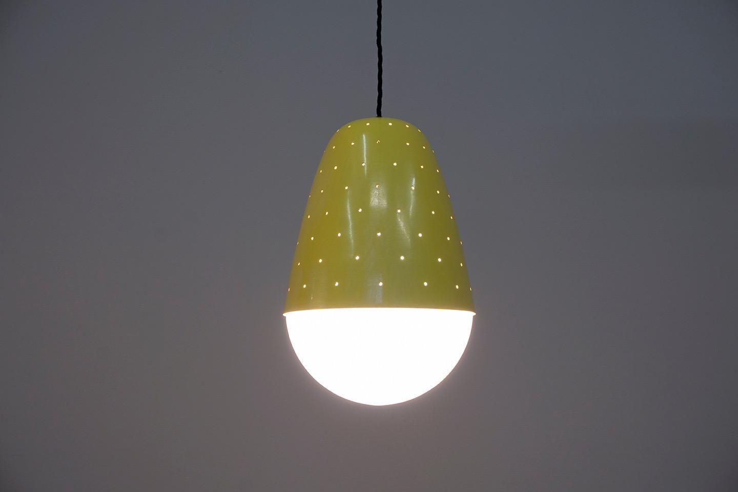 yellow pendant lights