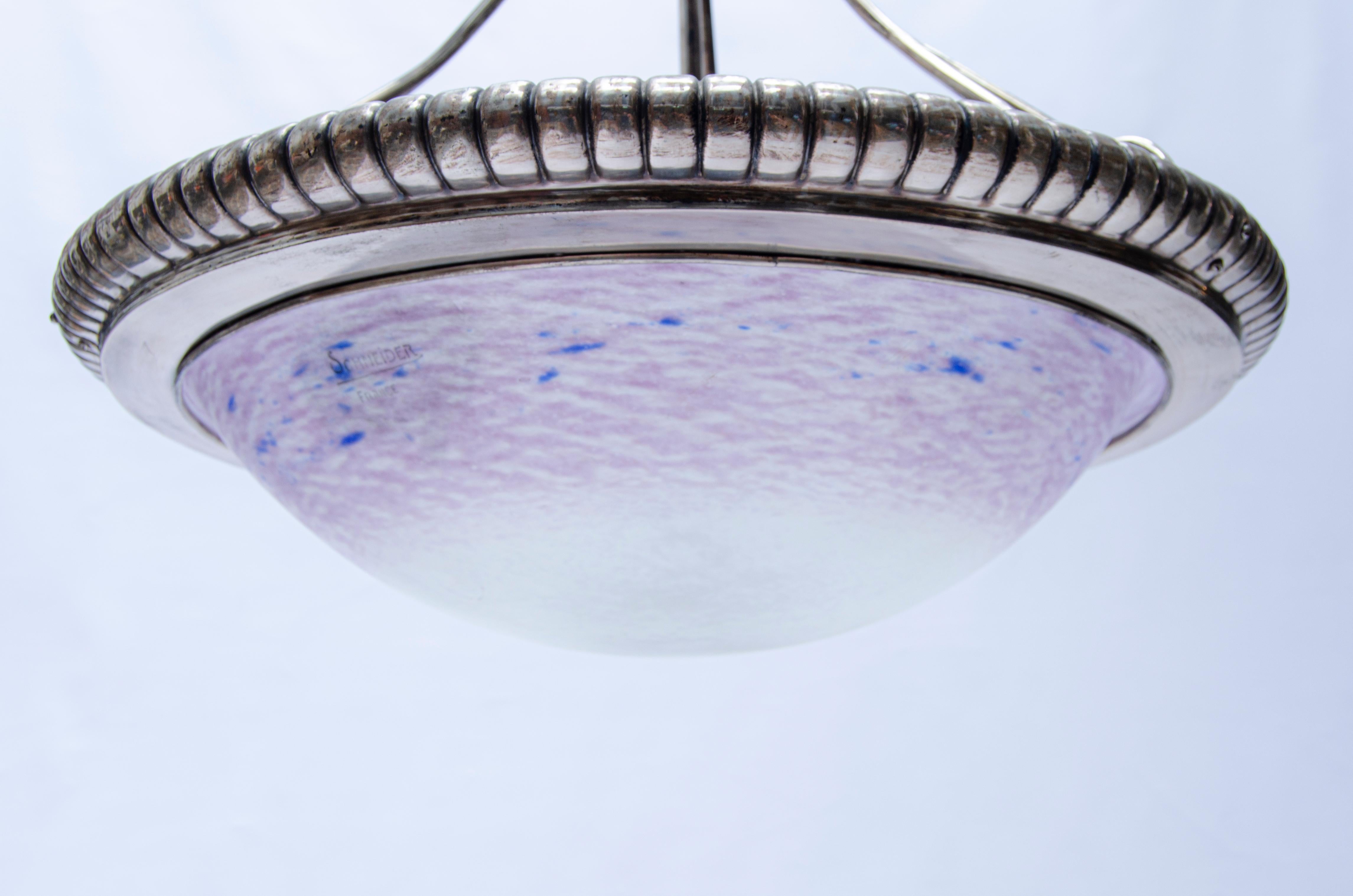 Silvered Pendant model 