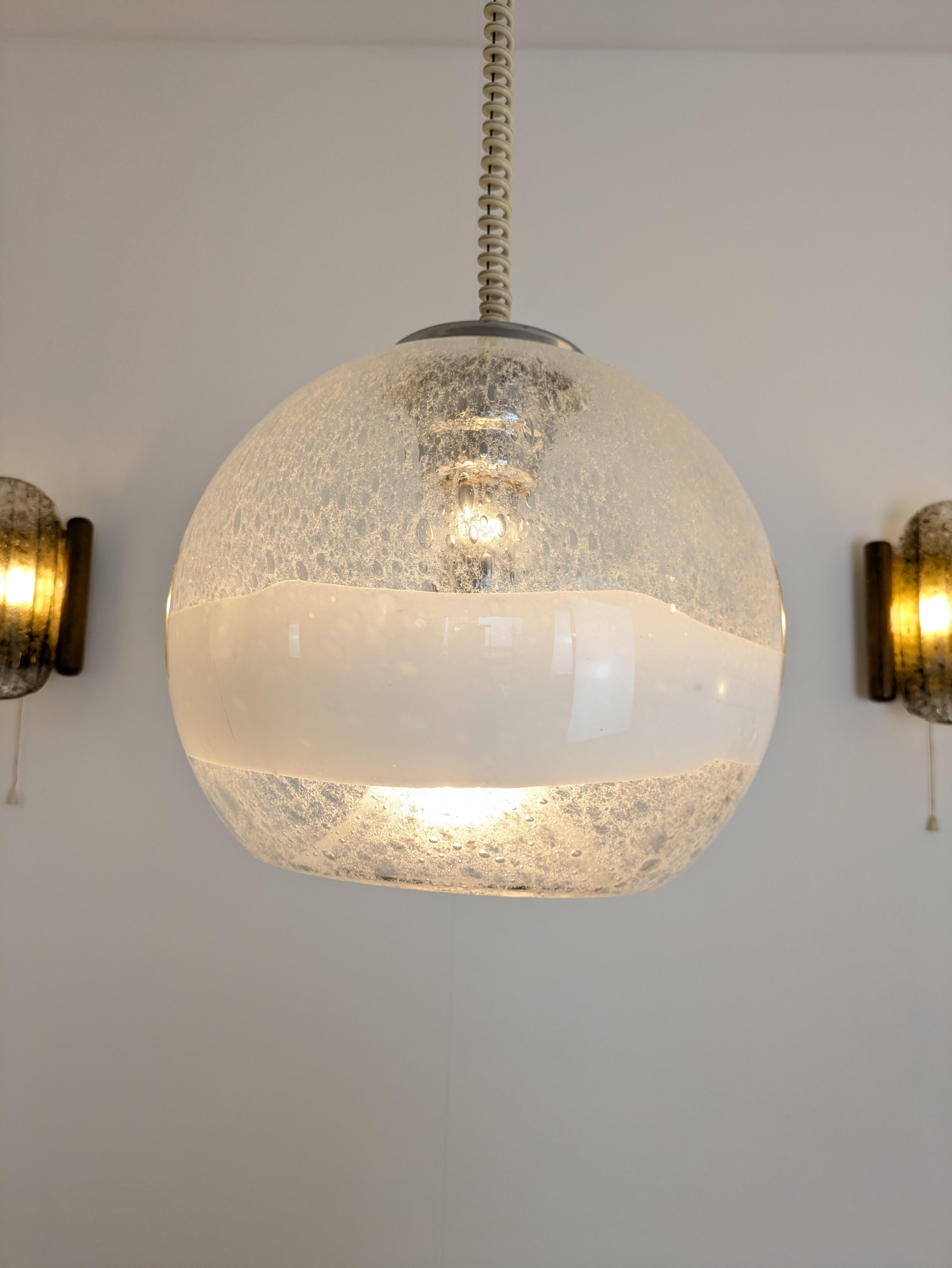 Colgante de cristal de Murano globo 35, Sothis, Ettore Fantasia, Gini Poli, Murano, 1970 en venta 4