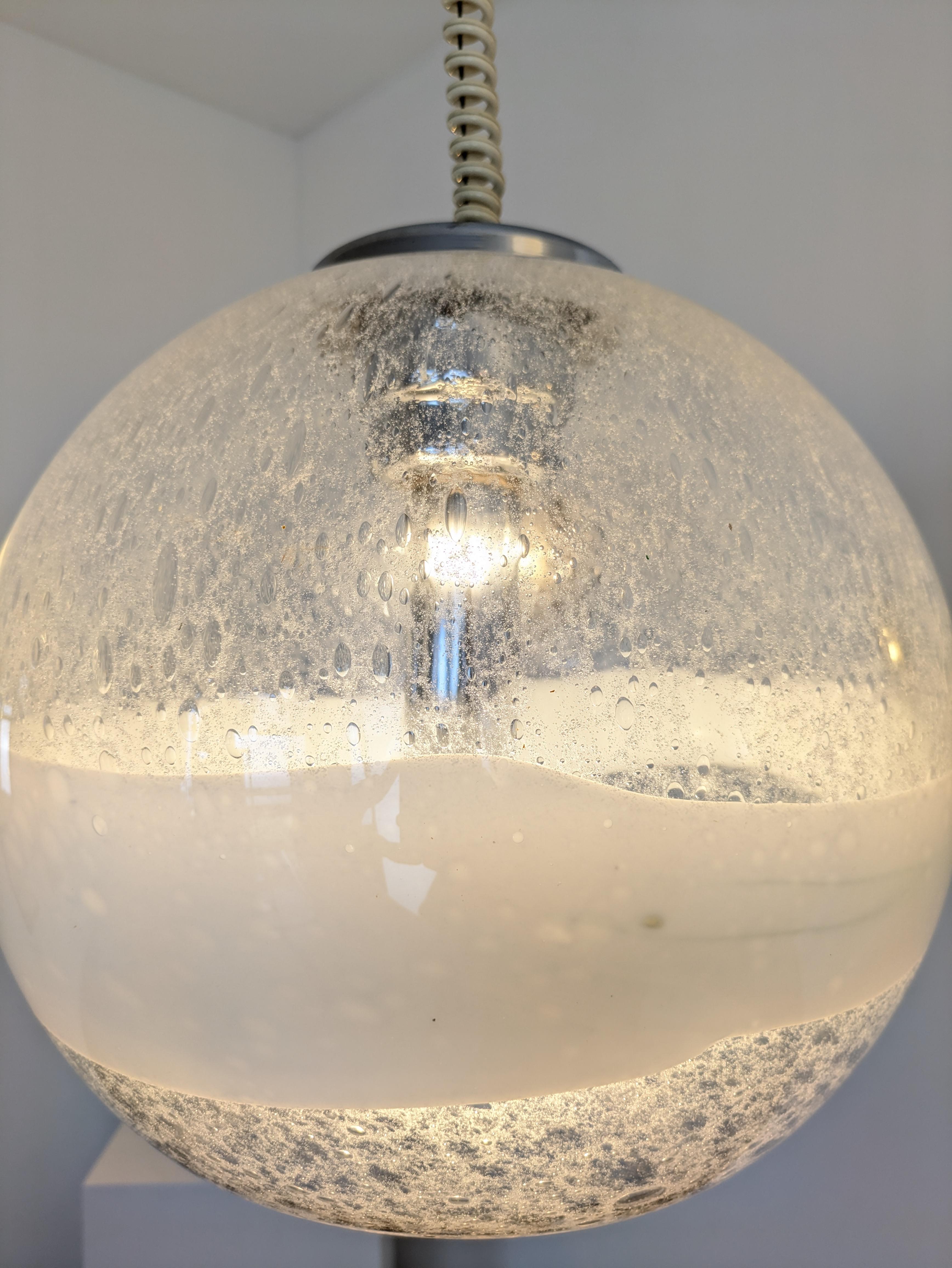 Colgante de cristal de Murano globo 35, Sothis, Ettore Fantasia, Gini Poli, Murano, 1970 en venta 7