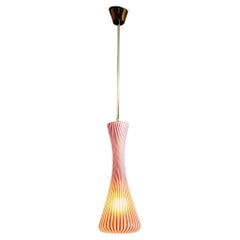 Pendant Murano Lamp in the Manner of Vignelli, Italy 1950s