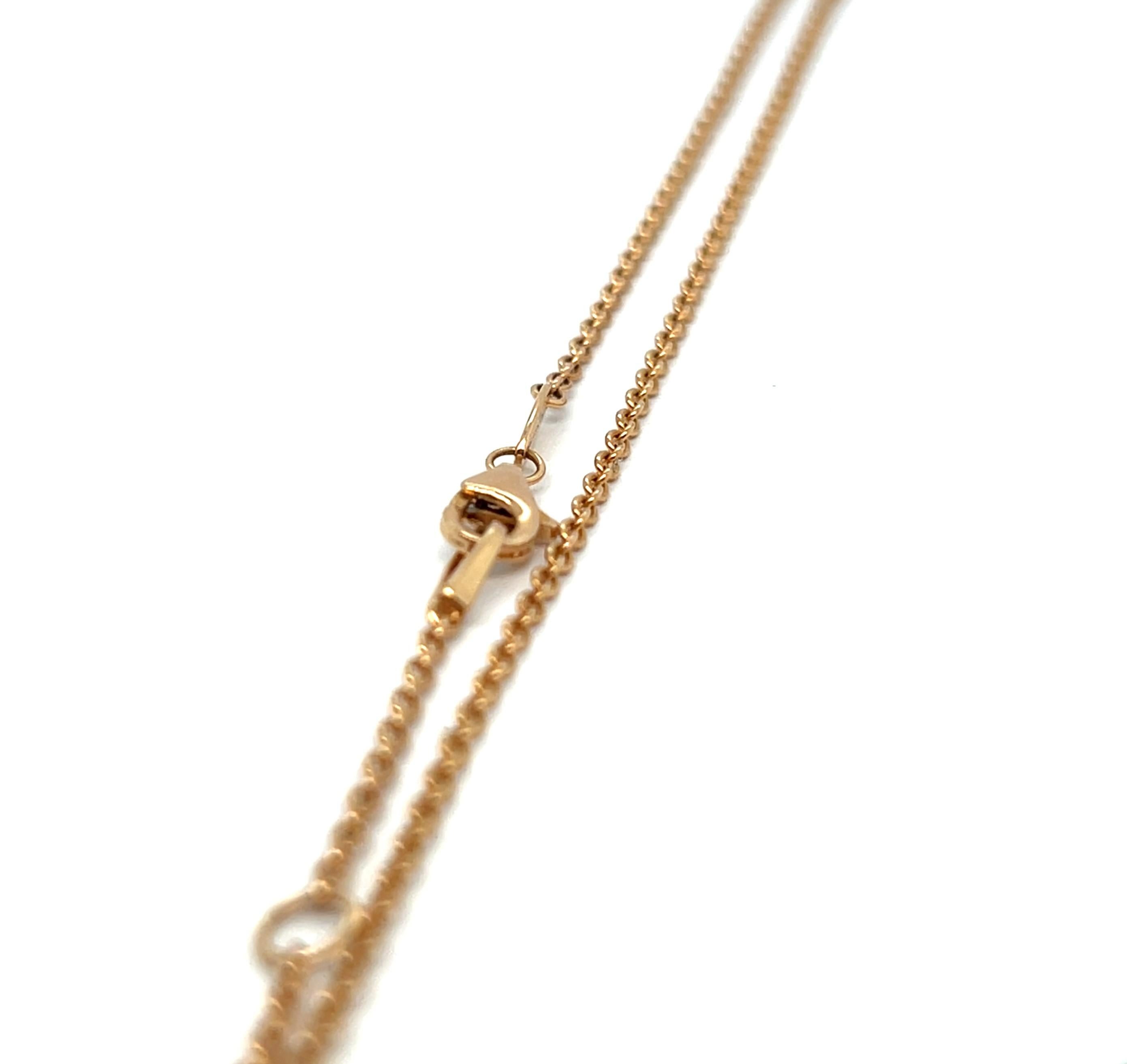 Collier pendentif saphir vert 2, 27 carats diamants or rose 18 carats en vente 3