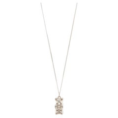 Pendant Necklace Gummy Bear Naked Unisex 925 Sterling Silver Greek Jewelry