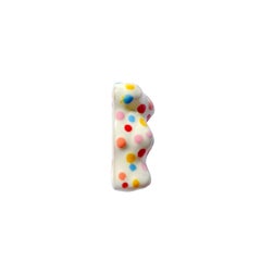 Collier pendentif Gummy Bear unisexe en argent plaqué or 18 carats, bijouterie grecque