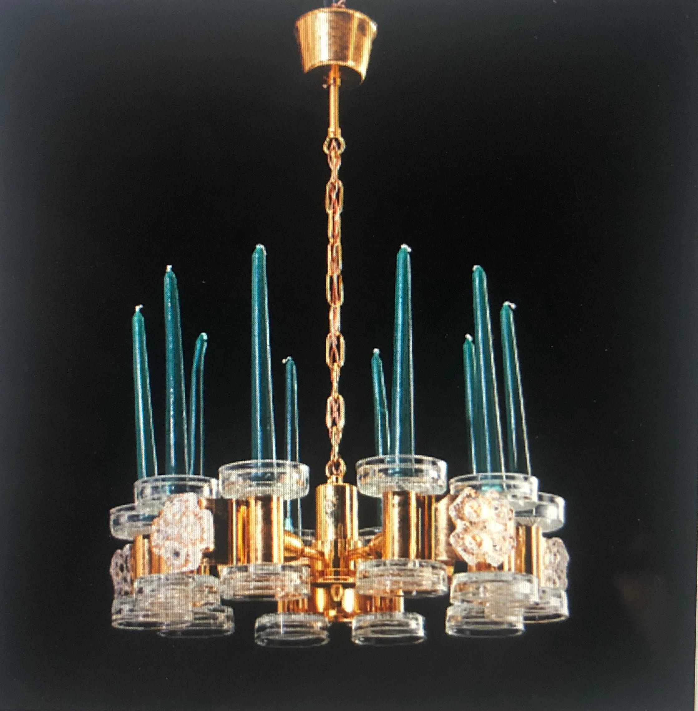 Swedish Pendant Orrefors Attributed For Sale