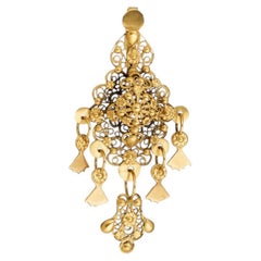Pendant/pin in 19.2K Gold