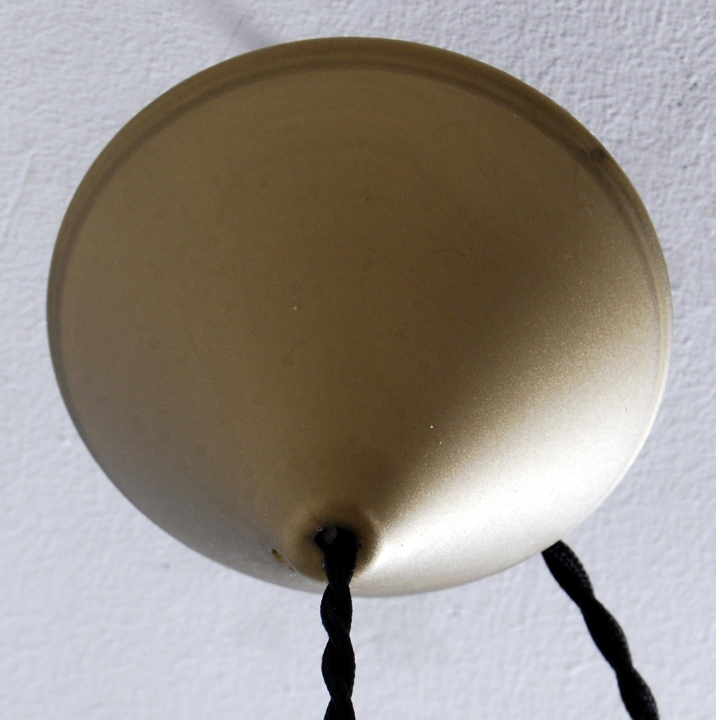 Mid-20th Century Brass Pendant ”Poppy” by Svend Aage Holm Sørensen, 1960s For Sale