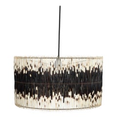 Pendentif-Porcupine Quill Drum
