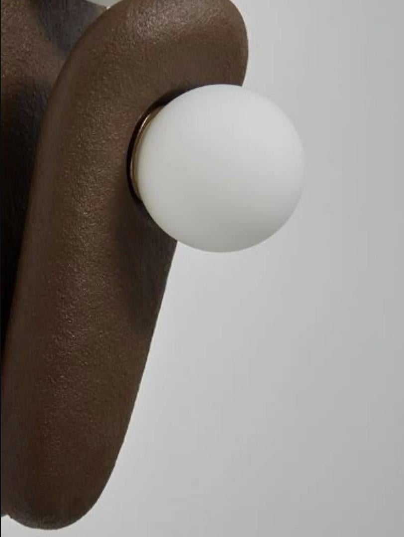 Hängeleuchte Keramik organisch modern Keramik Lampe Kronleuchter Beleuchtung hängend  Decke (Minimalistisch) im Angebot