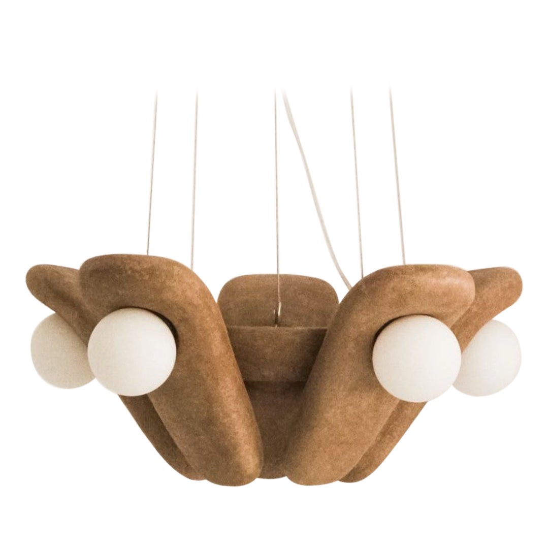 Pendant pottery organic modern ceramic Lamp chandelier lighting hanging  ceiling
