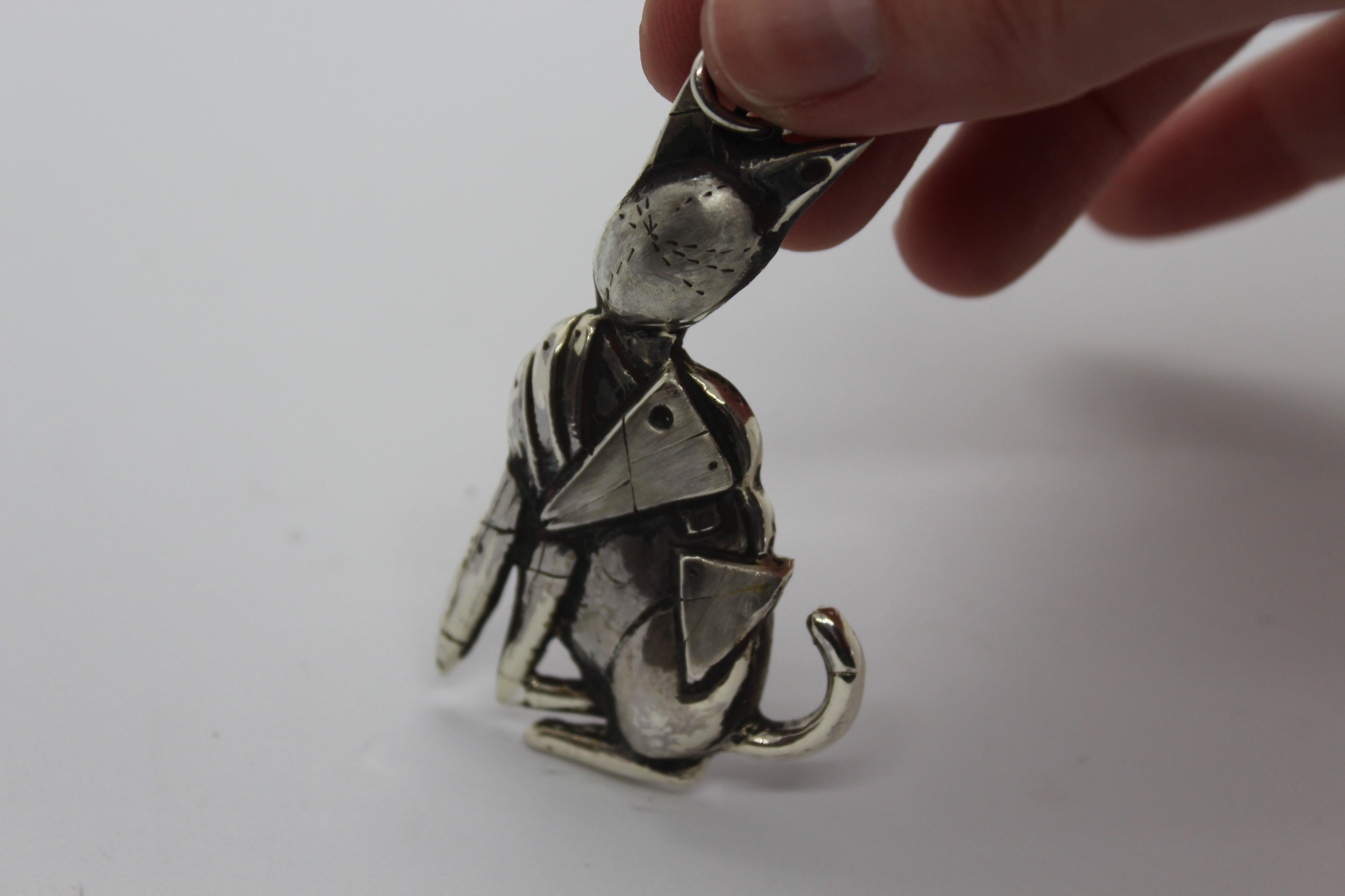 Colgante de plata de ley, De Chirico, Hecho a mano, Italia en Nuevo estado para la venta en Firenze, IT
