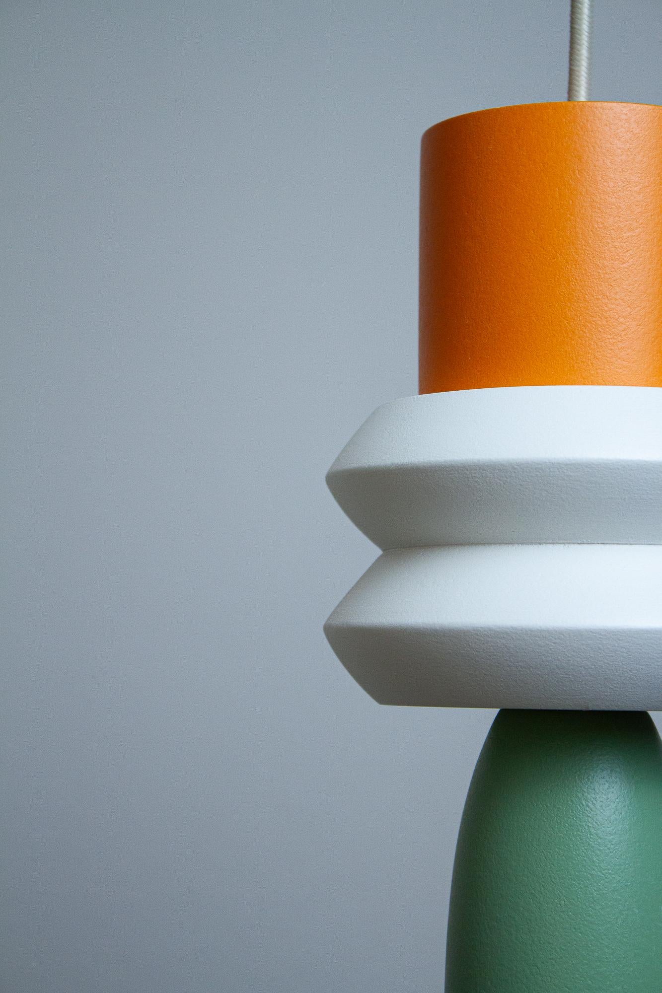 Colgante Trem das Cores 3 - Diseño brasileño en madera Brasileño en venta