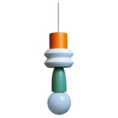 Colgante Trem das Cores 3 - Diseño brasileño en madera