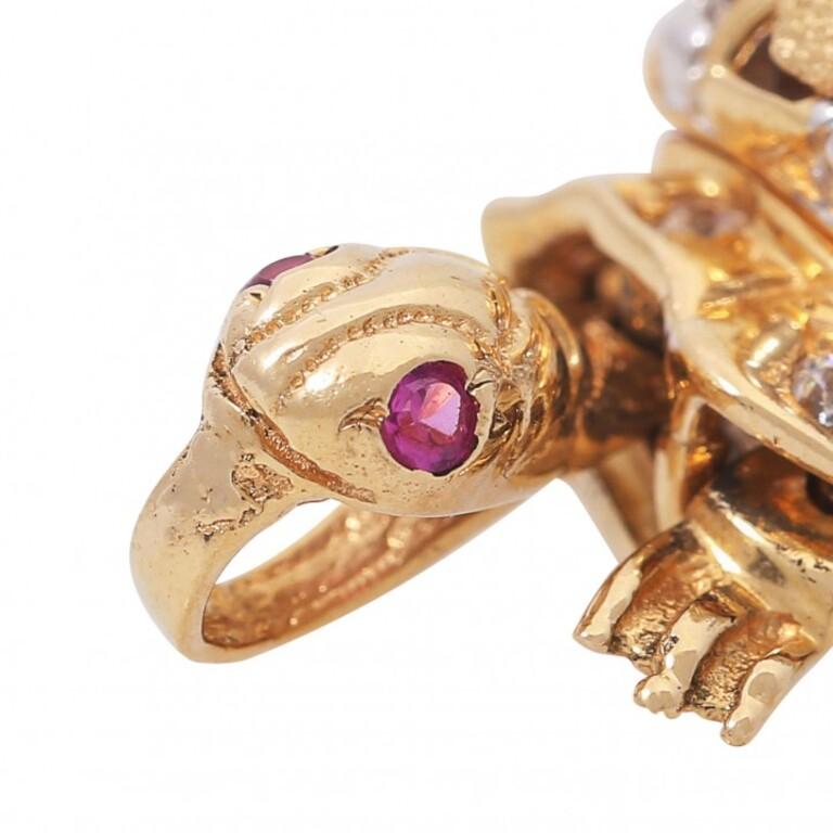 Pendant 'Turtle' with Offspring For Sale at 1stDibs