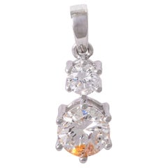 Pendant with 2 Diamonds