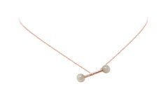 GREYMOONSTONES Diamonds Rose Gold Pendant