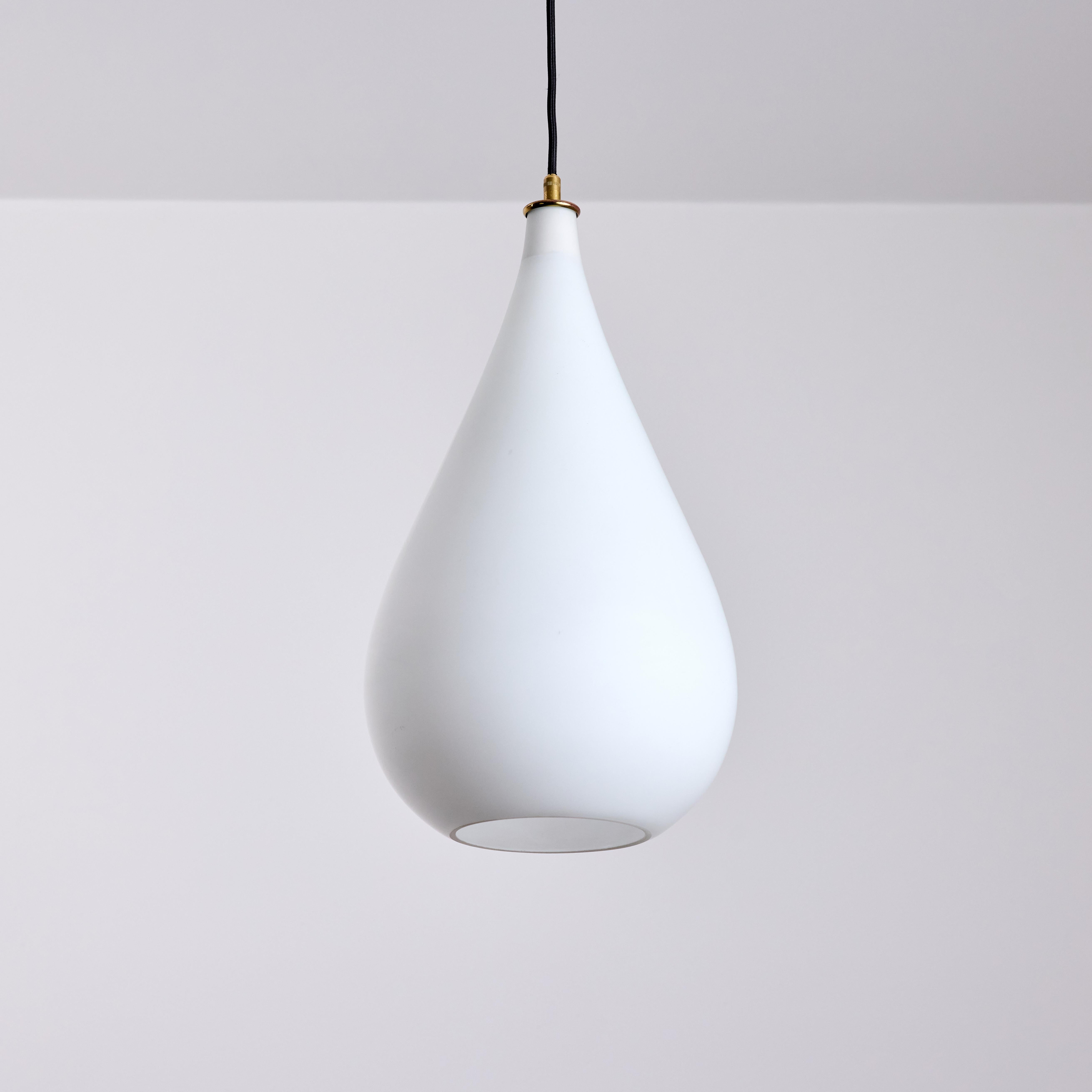 Brass Pendants by Stilnovo For Sale