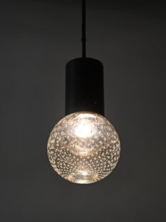 Pendants in Seguso Glass by Gino Sarfatti for Arteluce, Italy, 1960s