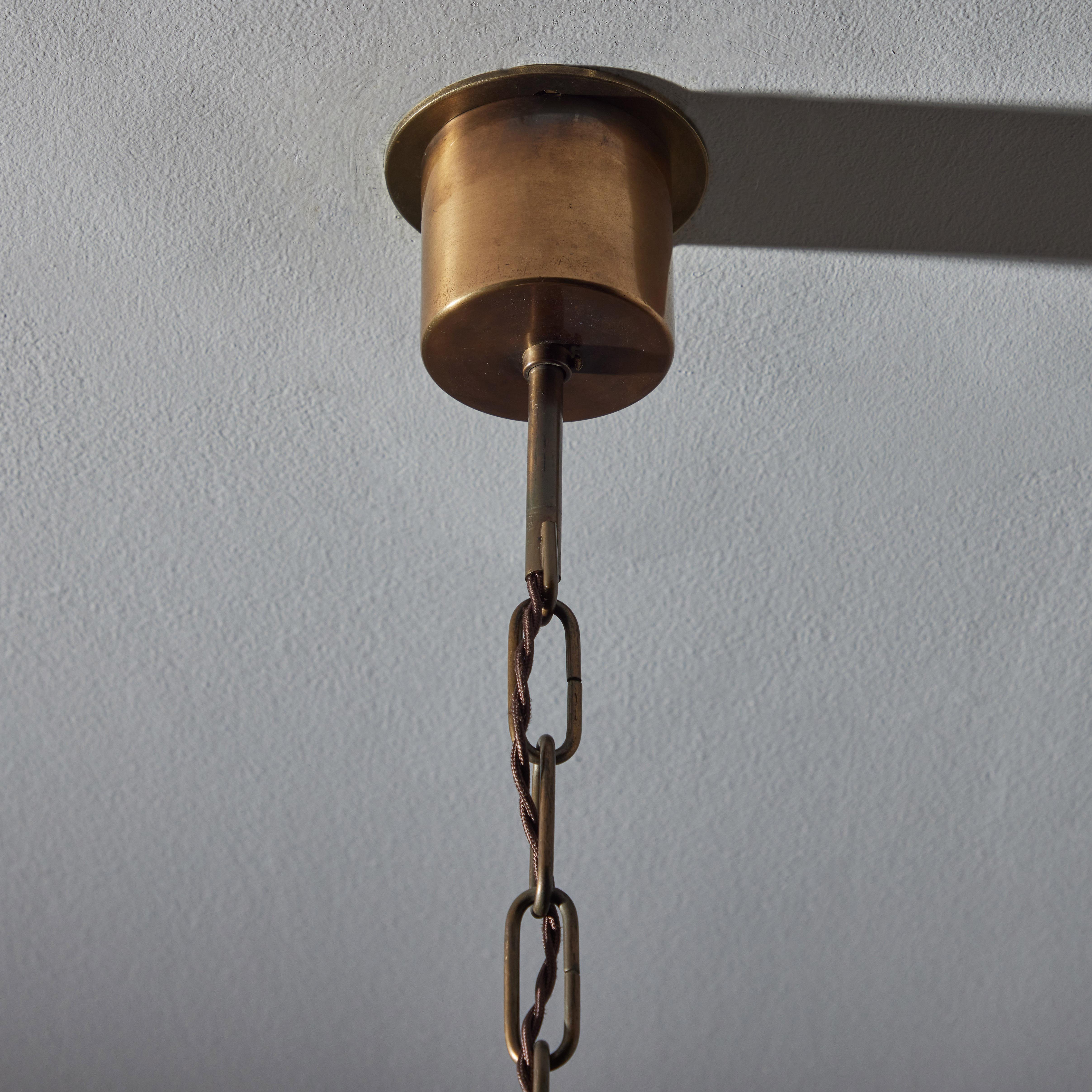 Single Ceiling Light by Caccia Dominioni for Azucena In Good Condition For Sale In Los Angeles, CA