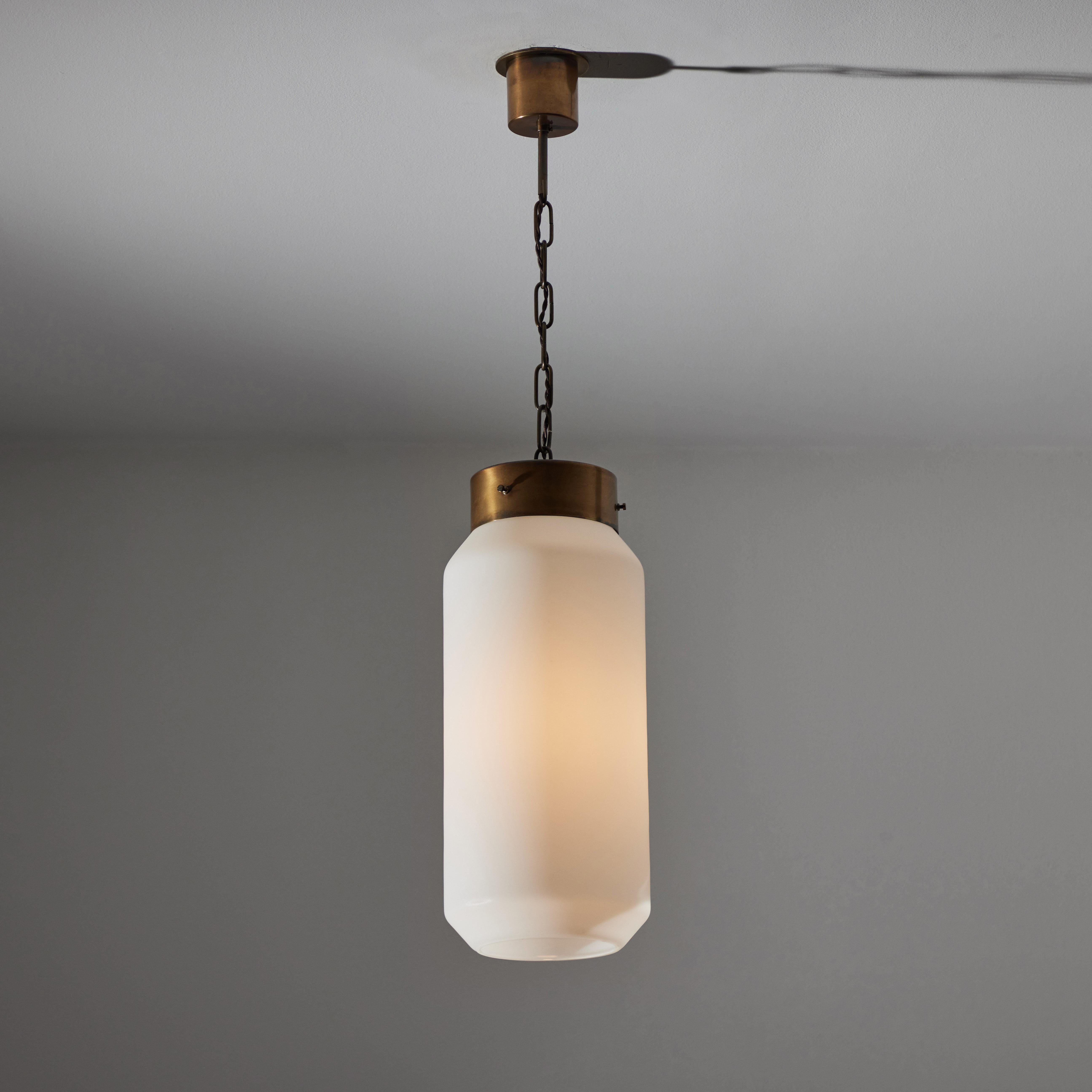 Mid-20th Century Single Ceiling Light by Caccia Dominioni for Azucena For Sale