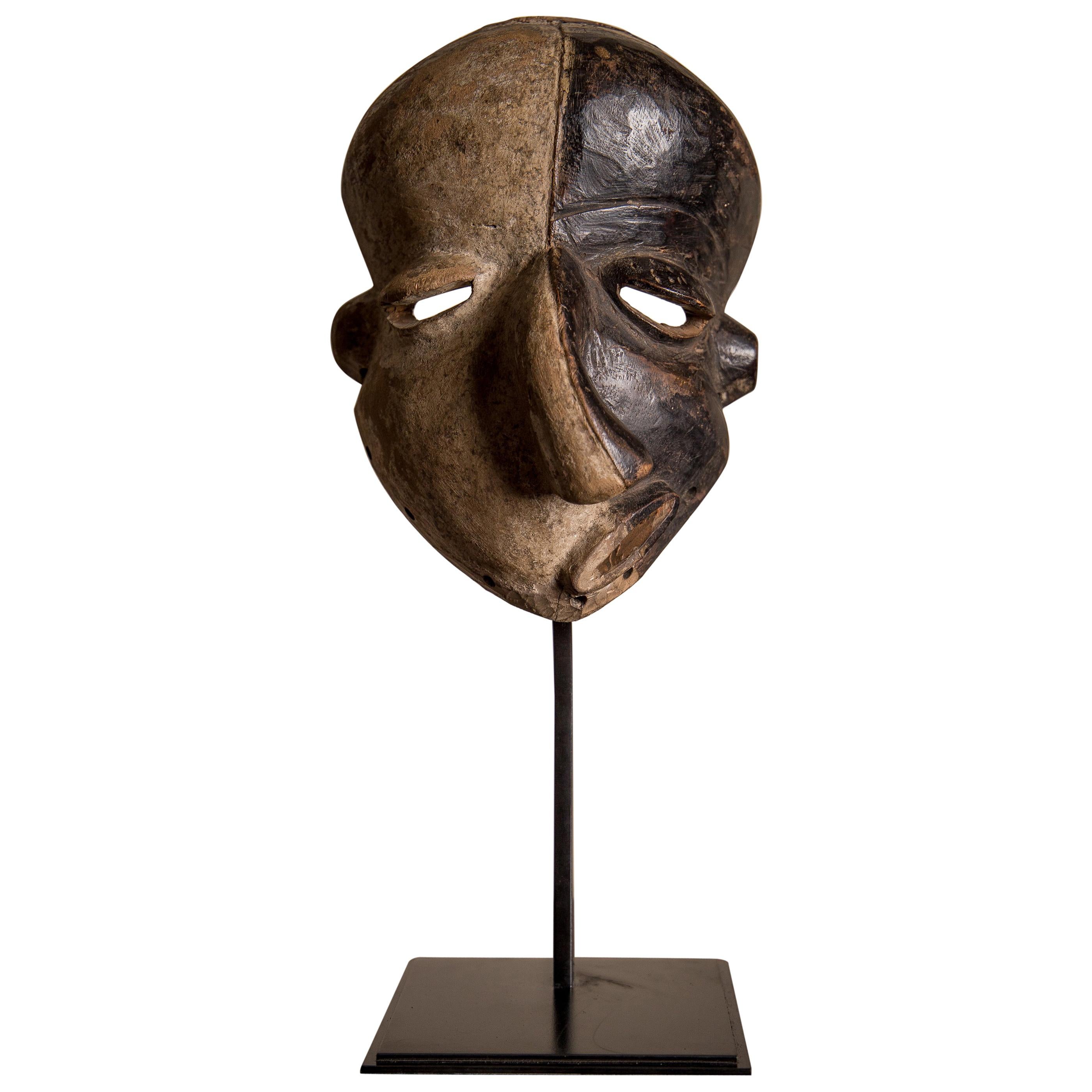 Pende 'Mbangu' Mask from a Private Collection, First of the Half 20th Century