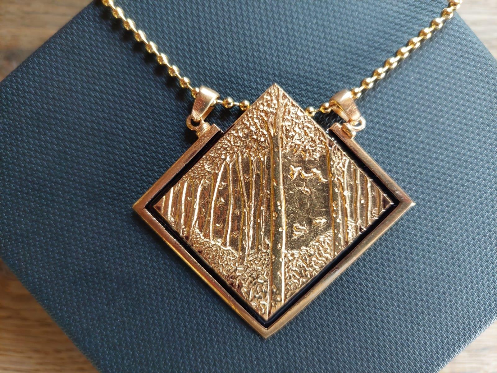 Ciondolo, Into the Woods, Oro, Argento, Regalo unico, Fatto a mano, Italia In condizioni Nuovo in vendita a Firenze, IT