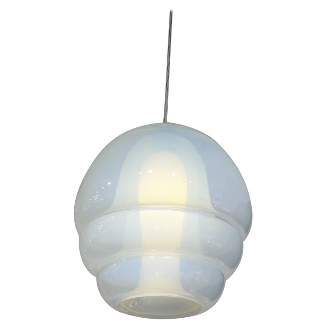 Mid-Century Pendant Light by Carlo Nason for Mazzega Model LS134, 1960s