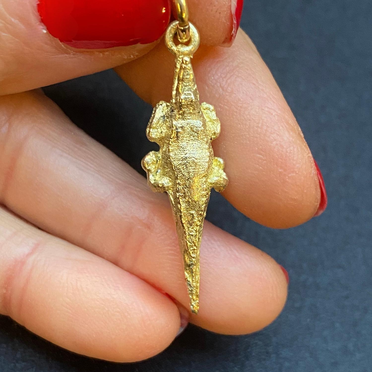 Pendente Animalier in oro 18kt Animale Sacro 