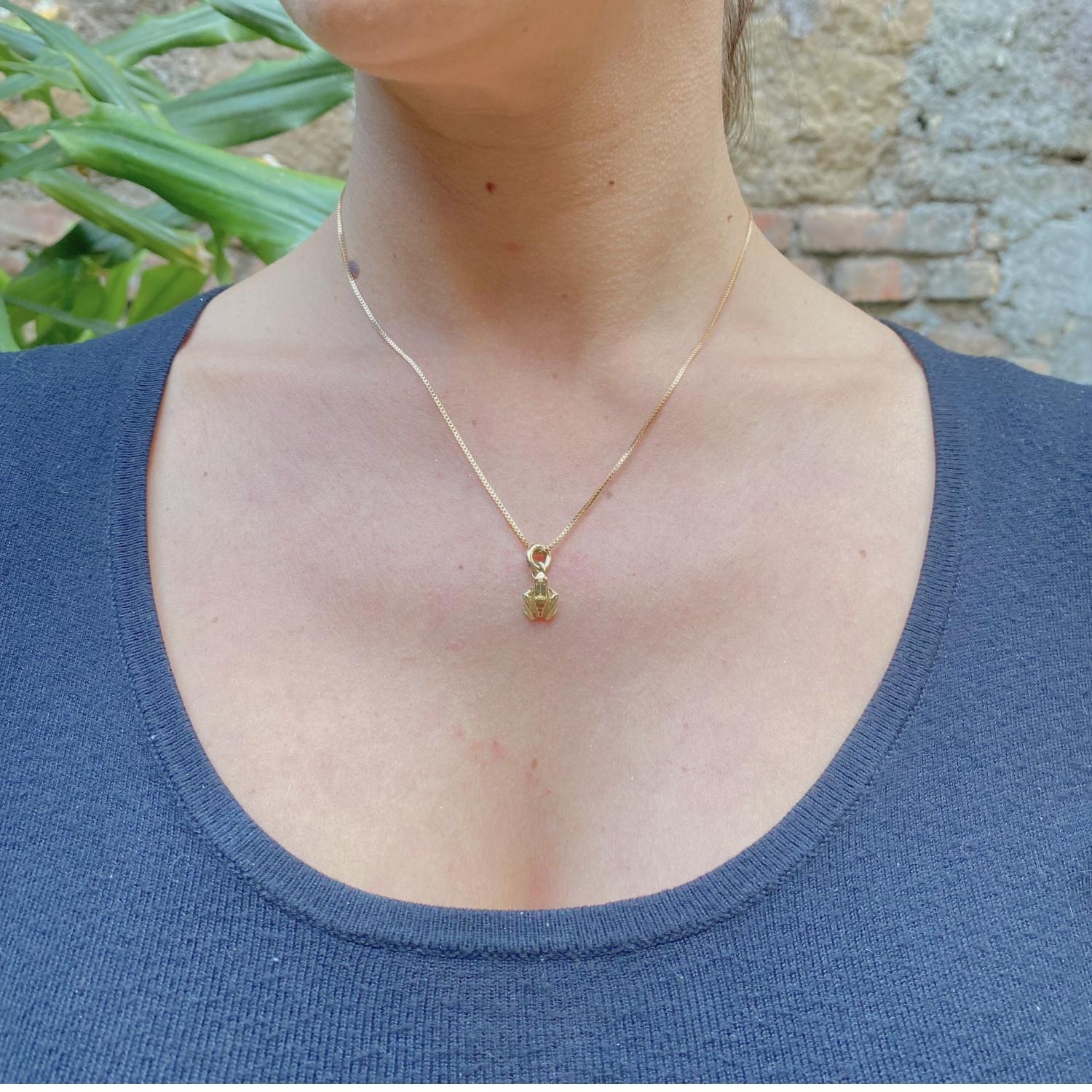 Animalier Pendant in 18kt Gold Sacred Animal 