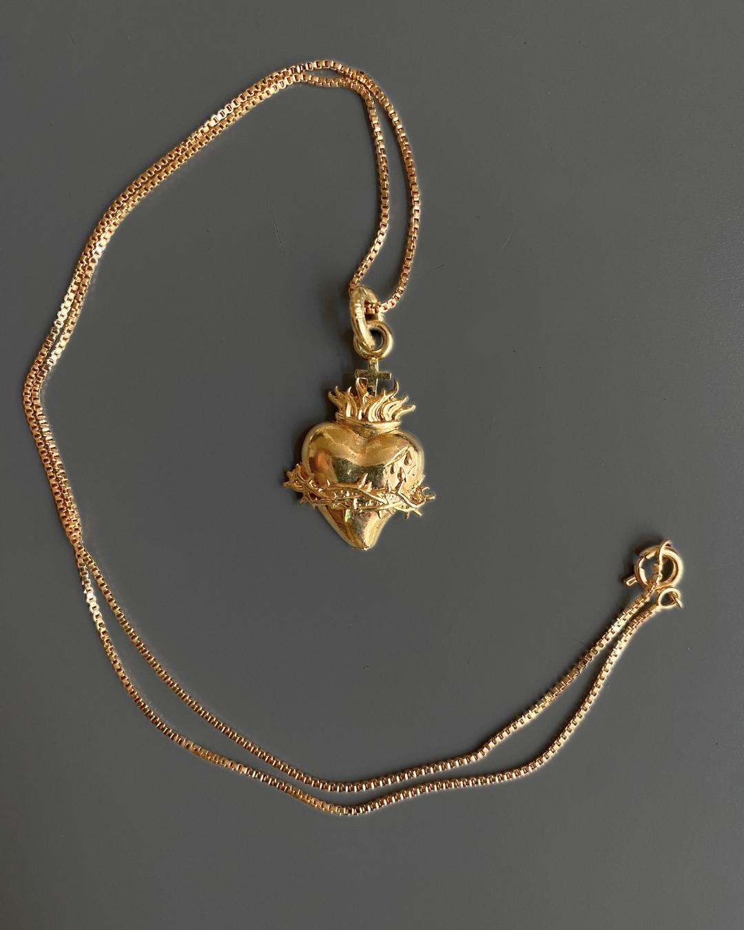 Artist 18kt Gold Pendant 