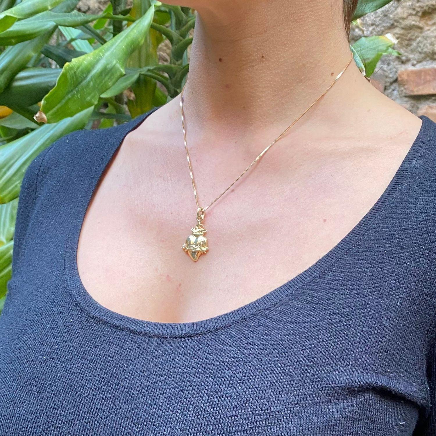 18kt Gold Pendant 