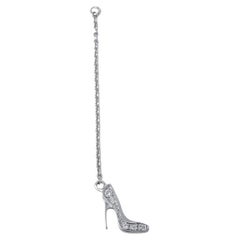 Pendentif de boucles d'oreilles « La Frenchy » en ou 18 carats et diamants