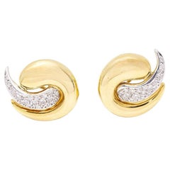 Pendientes de Oro con Diamantes