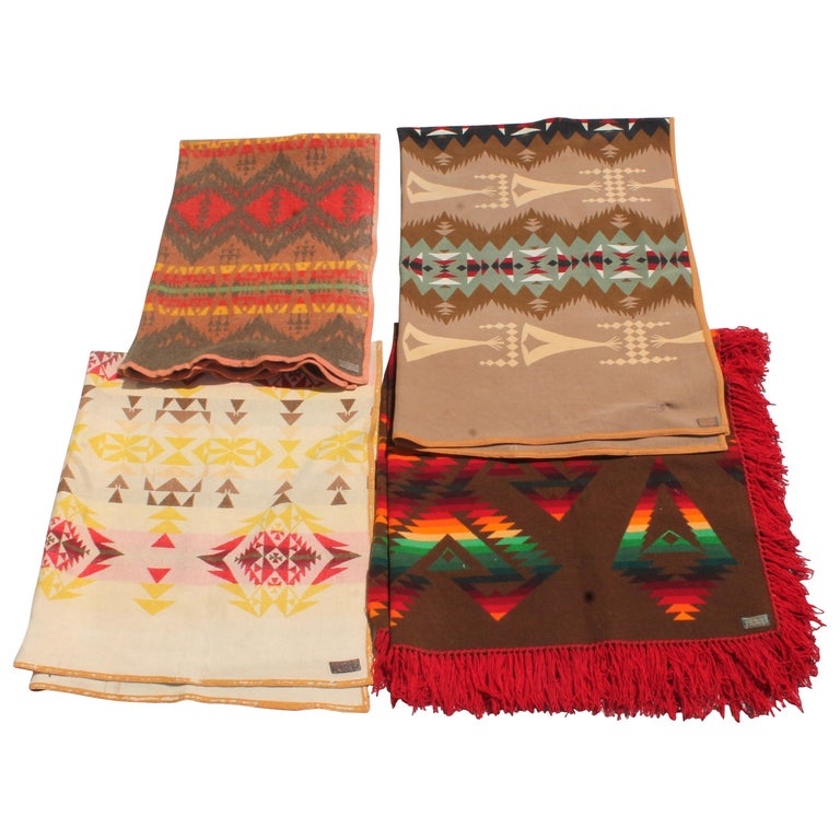 Pendleton Blanket Collection, Group of Four at 1stDibs