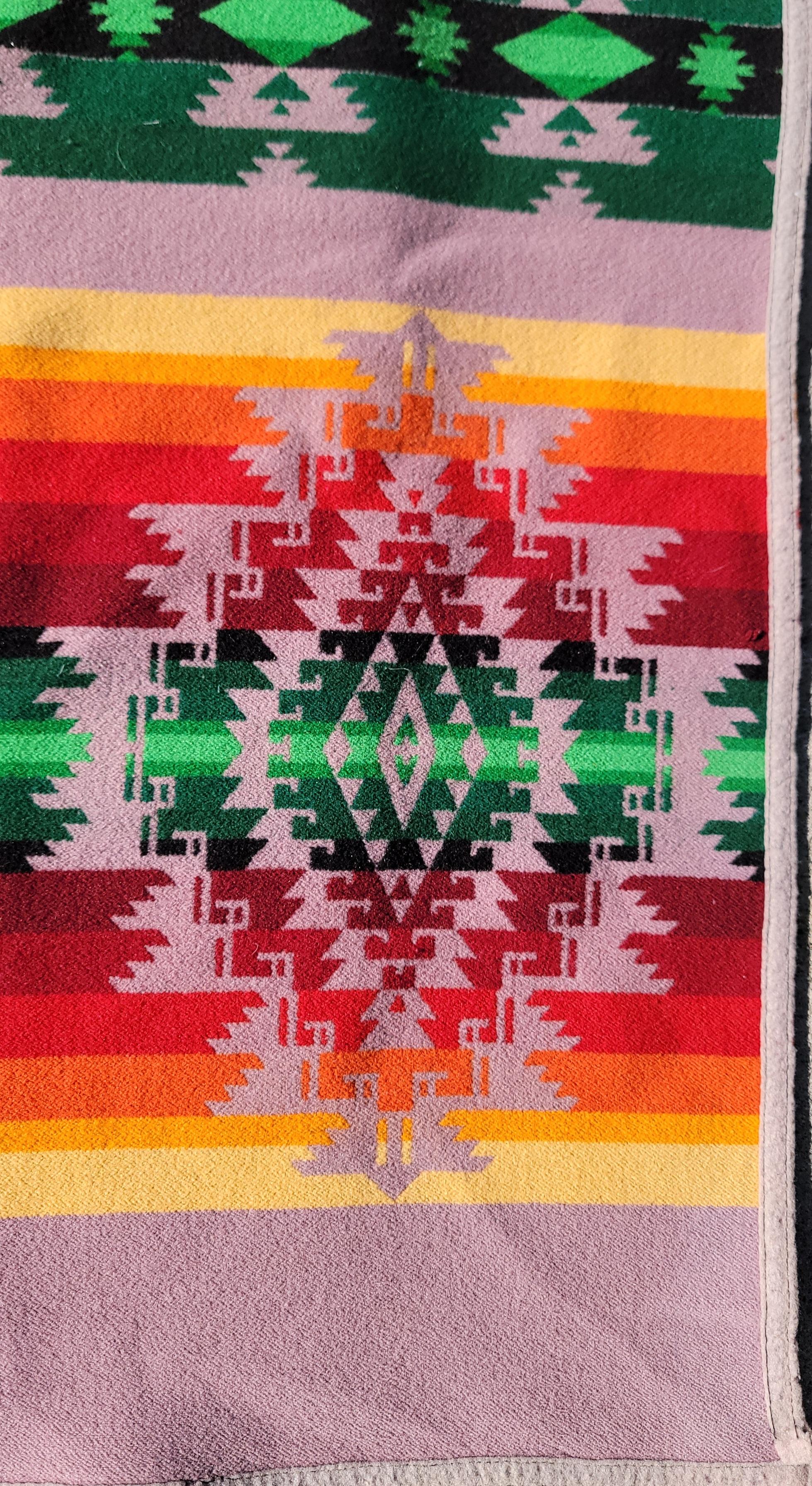Coperta Pendleton Indian Design ( Cayuse ) In condizioni buone in vendita a Los Angeles, CA